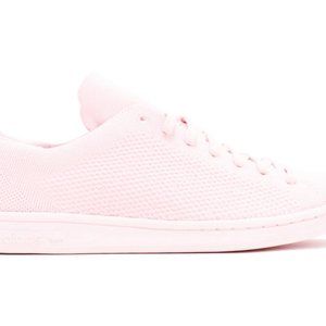 Adidas pale pink fly-knit stan smiths mens size 7/womens size 8.5-9